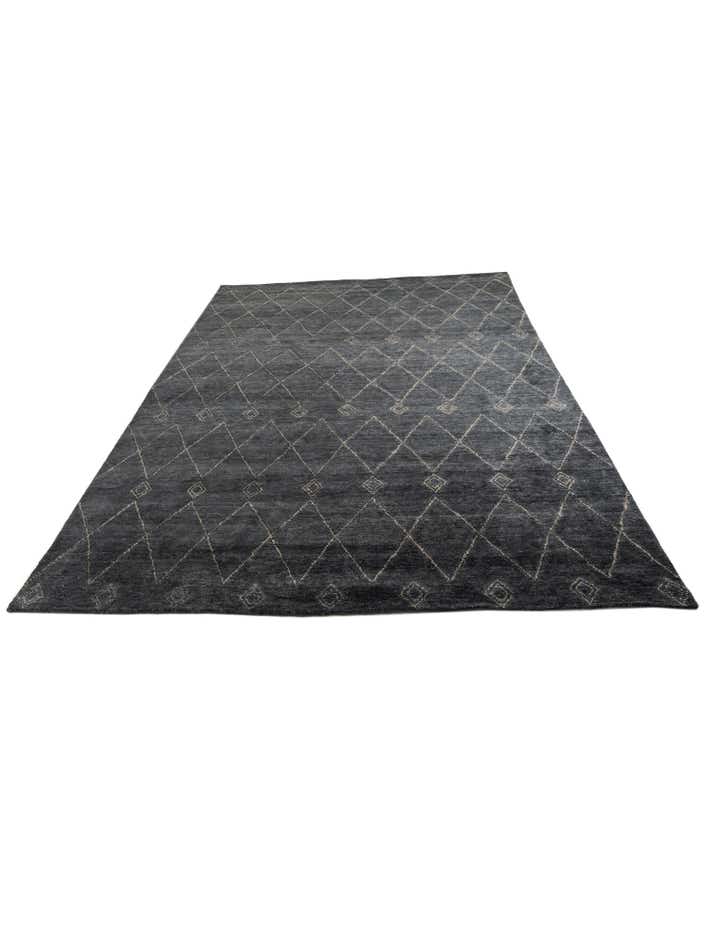 9' 1 x 11' Hand Knotted Darya Rug