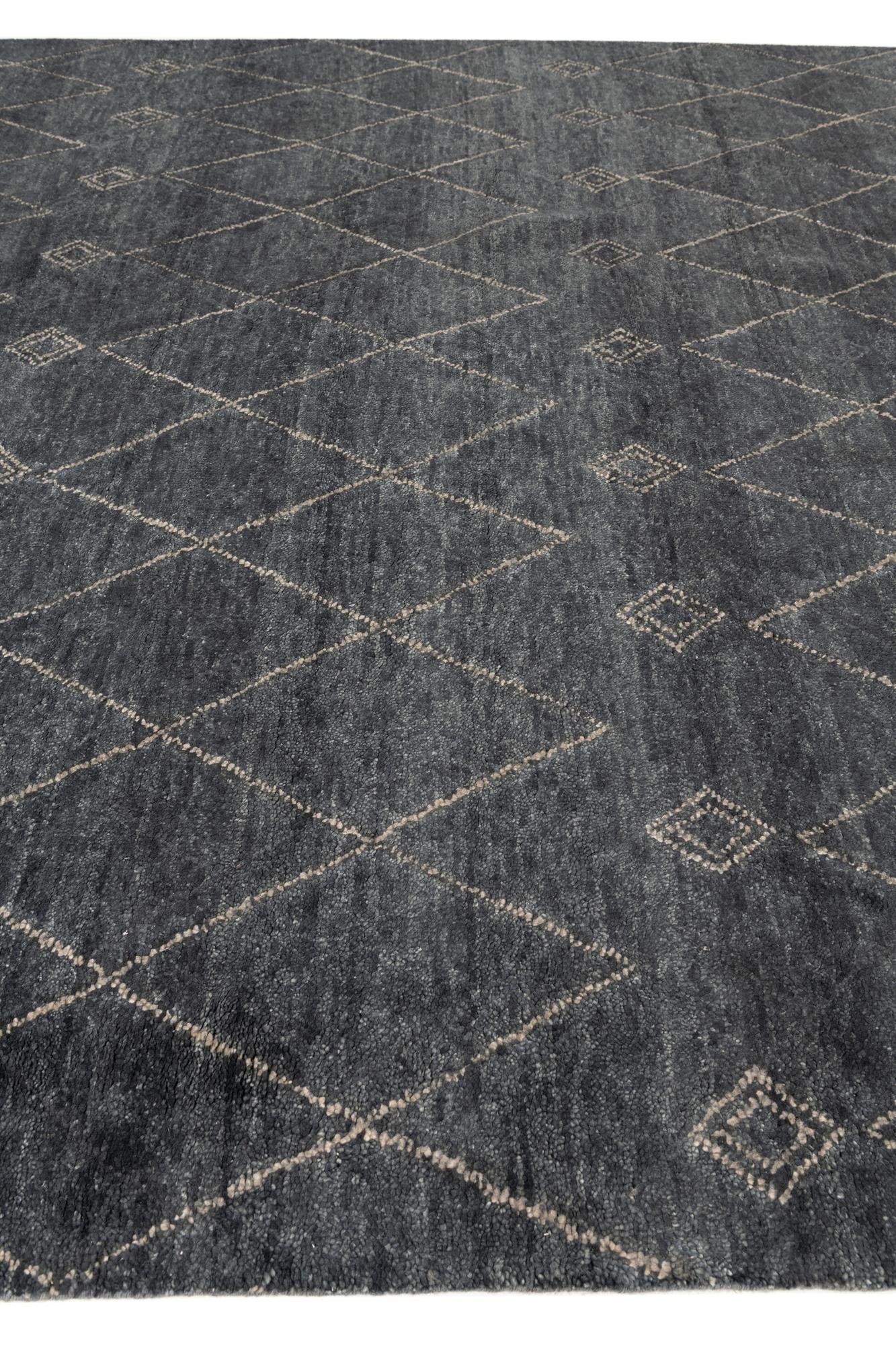 9' 1 x 11' Hand Knotted Darya Rug