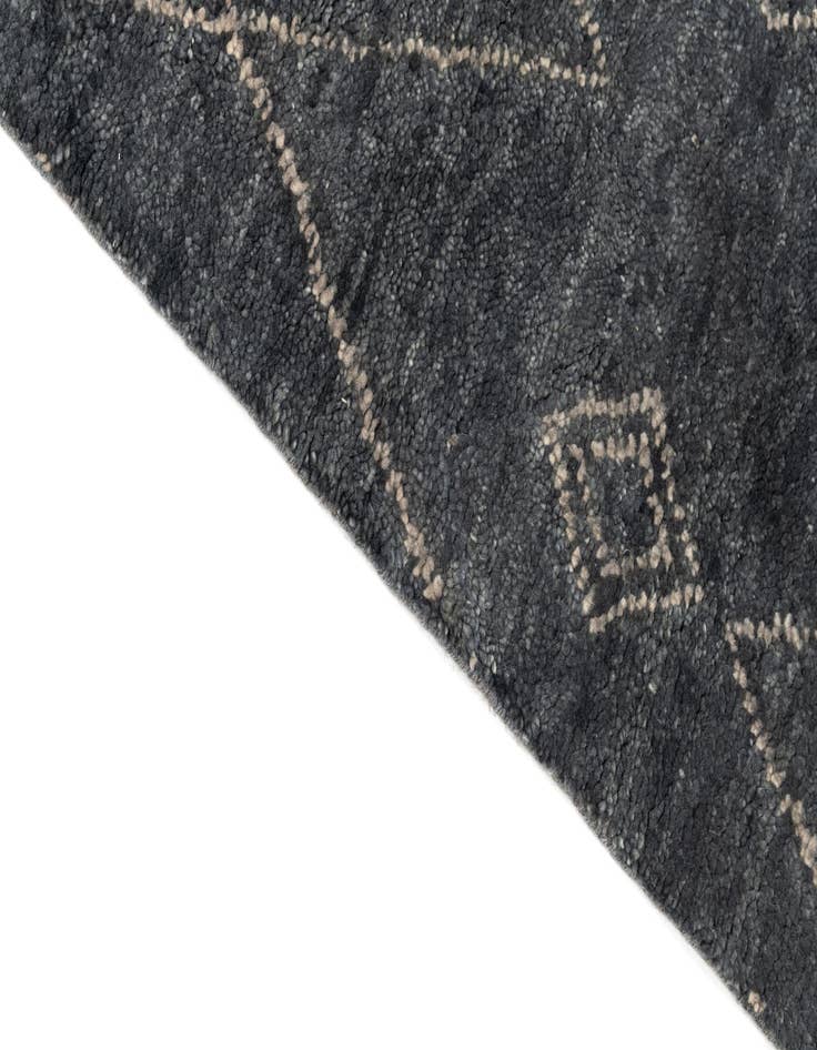 Detail image of 9' 1 x 11'  Hand Knotted Darya Rug