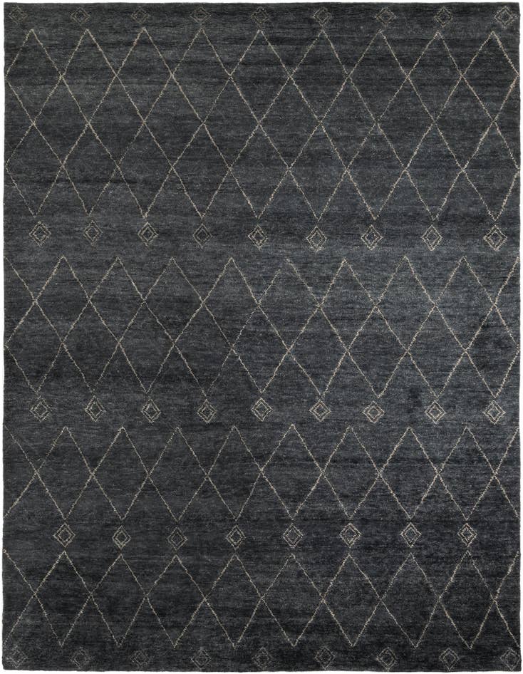 Detail image of 9' 1 x 11' Hand Knotted Darya Rug