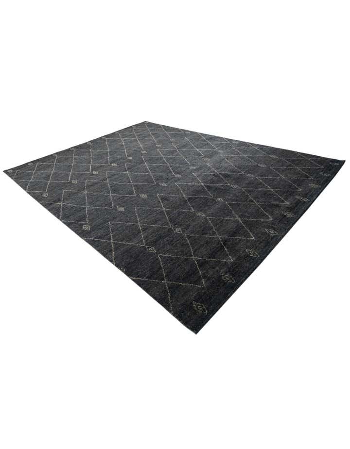9' 4 x 12' 5 Hand Knotted Darya Wool Rug