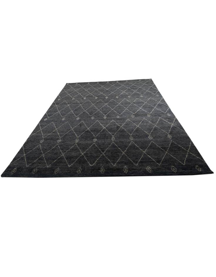 Detail image of 9' 4 x 12' 5  Hand Knotted Darya Wool Rug