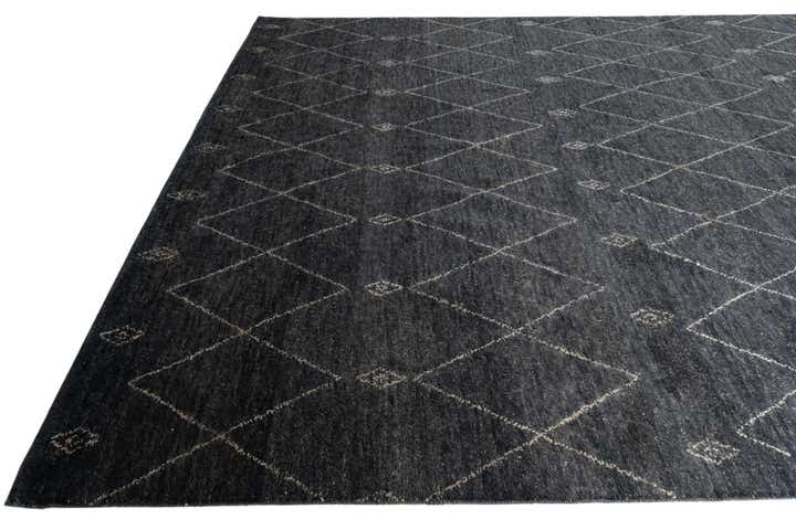 9' 4 x 12' 5 Hand Knotted Darya Wool Rug