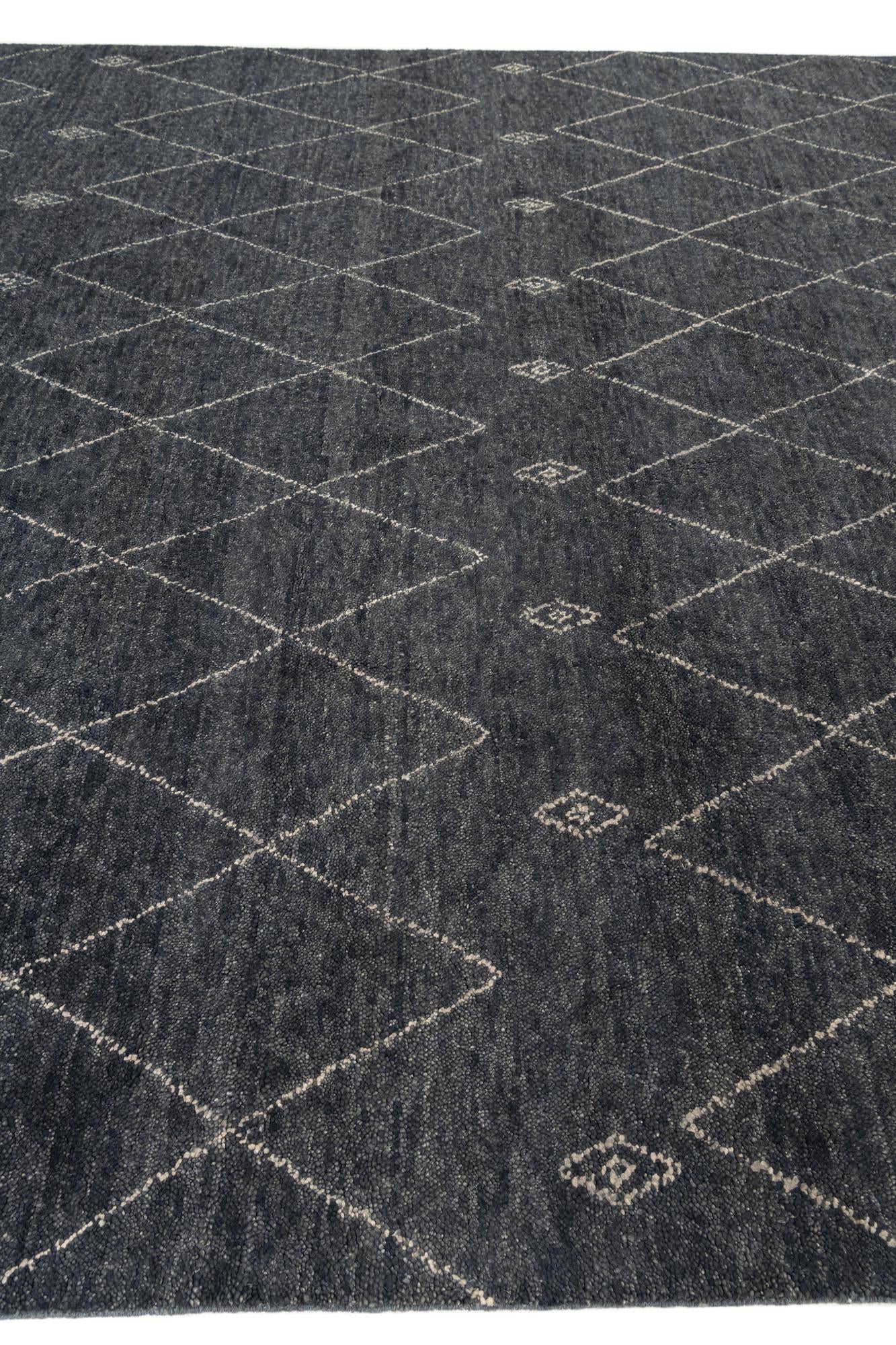 9' 4 x 12' 5 Hand Knotted Darya Wool Rug