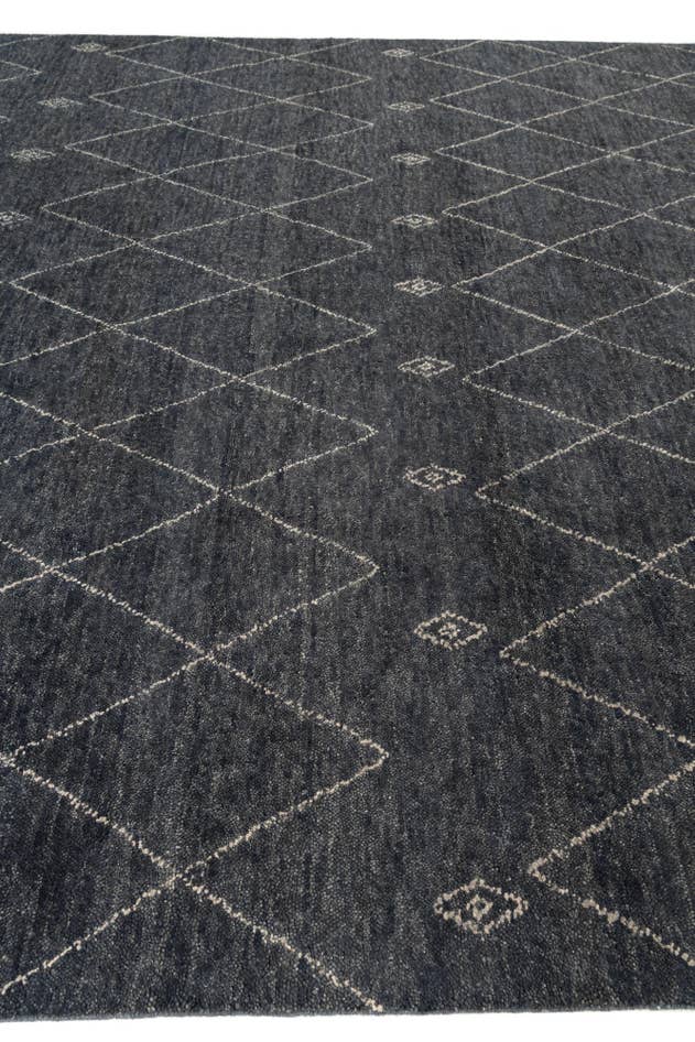 Detail image of 9' 4 x 12' 5 Hand Knotted Darya Wool Rug