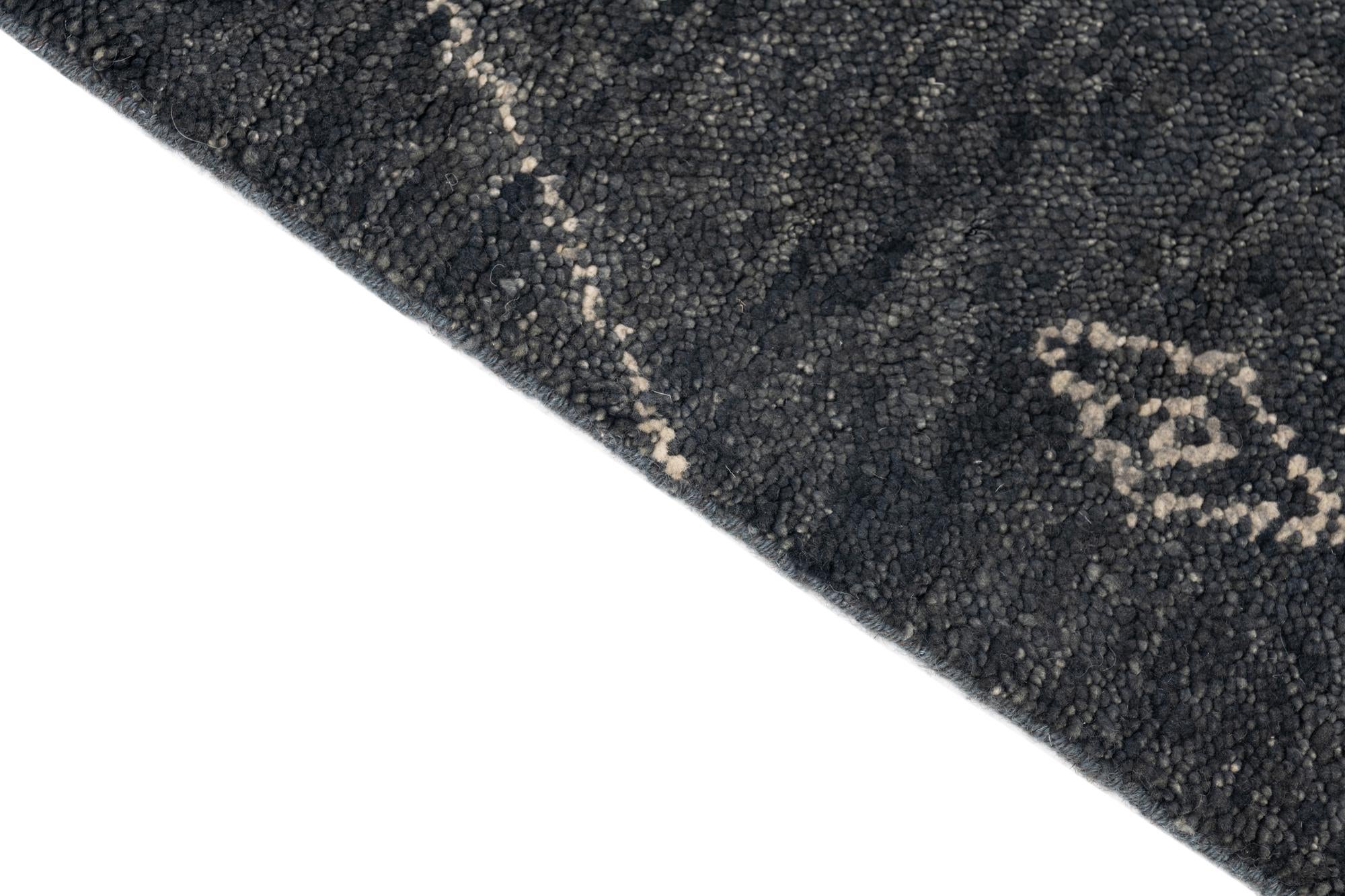 9' 4 x 12' 5 Hand Knotted Darya Wool Rug