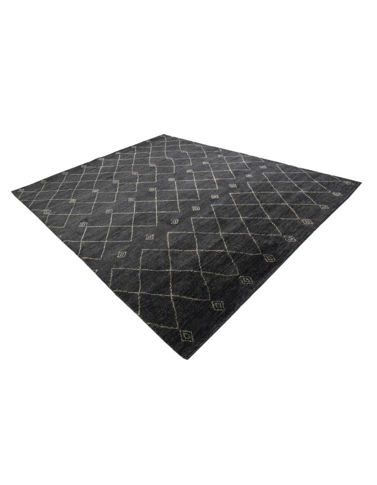 Detail image of 8' 2 x 10' 1  Hand Knotted Darya Wool Rug