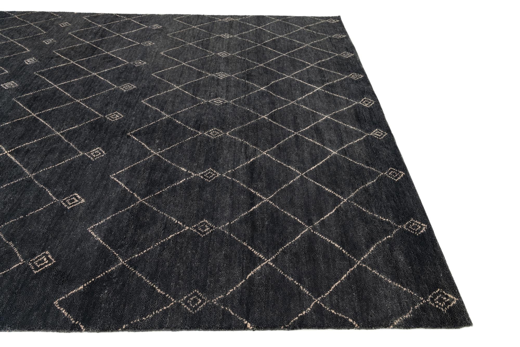 8' 2 x 10' 1 Hand Knotted Darya Wool Rug