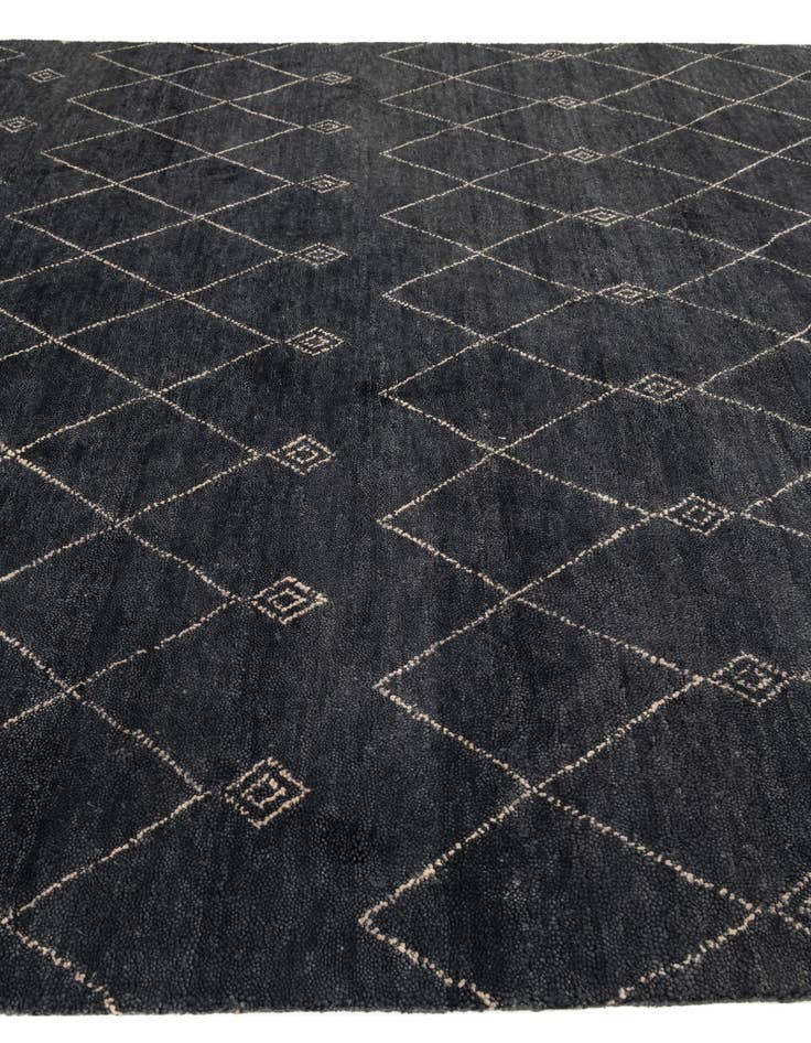 Detail image of 8' 2 x 10' 1  Hand Knotted Darya Wool Rug