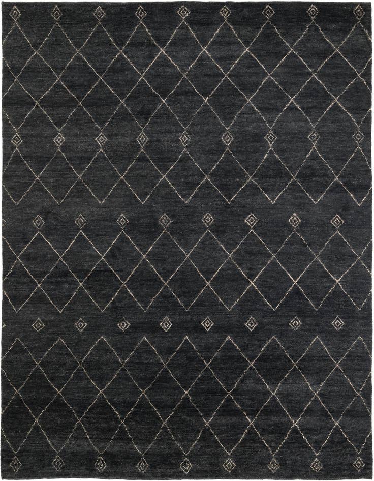 Detail image of 8' 2 x 10' 1 Hand Knotted Darya Wool Rug