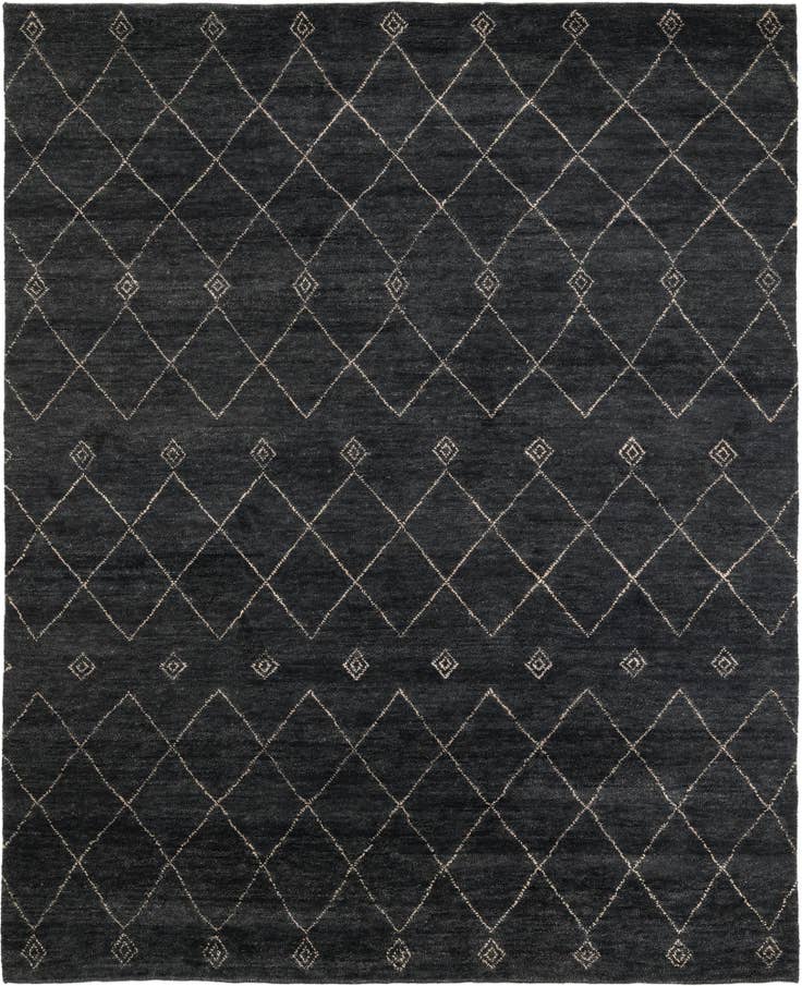 Detail image of 8' 2 x 10' 1 Hand Knotted Darya Wool Rug