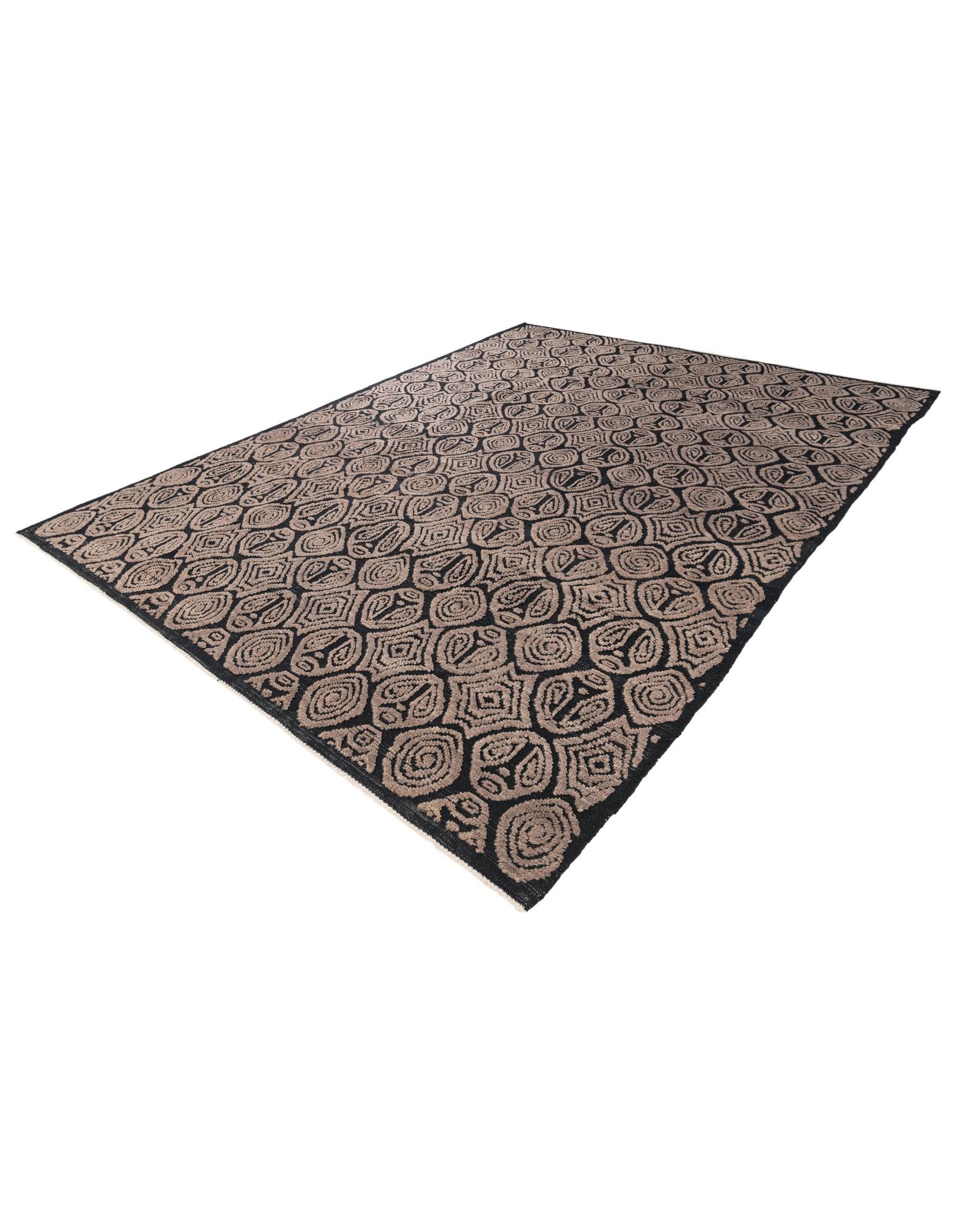 9' 5 x 12' 2 Hand Knotted Darya Wool Rug
