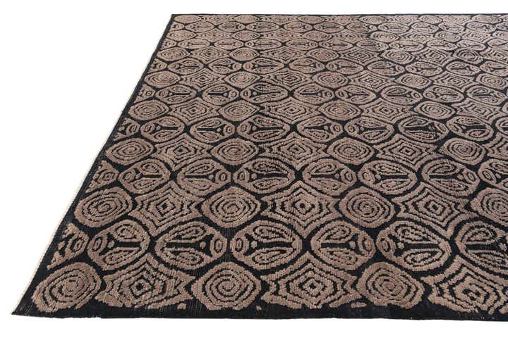 9' 5 x 12' 2 Hand Knotted Darya Wool Rug