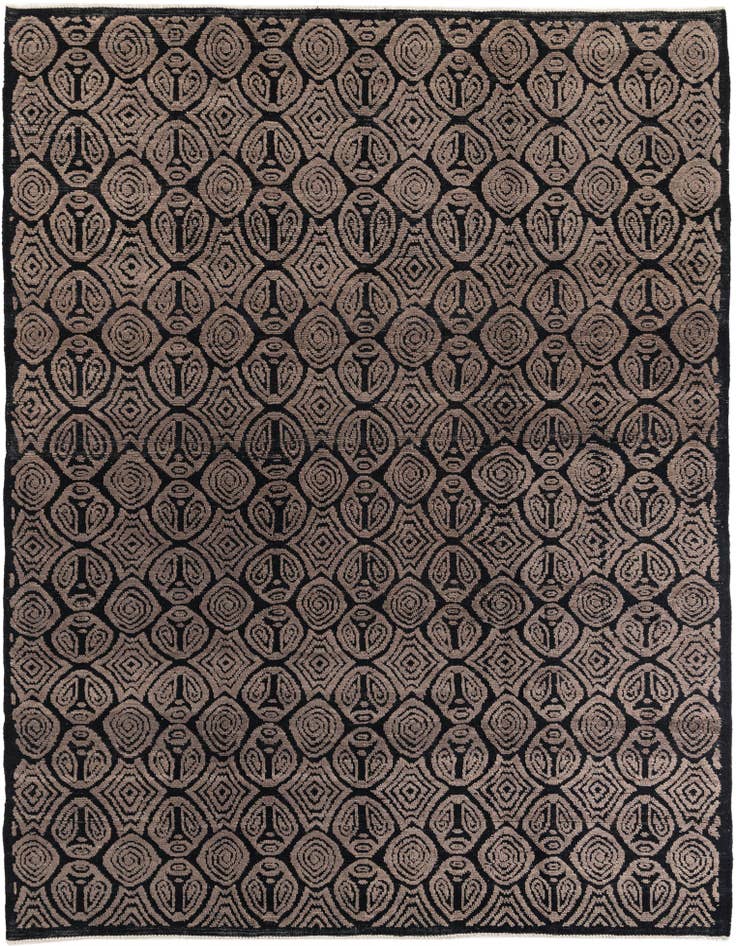 Detail image of 9' 5 x 12' 2 Hand Knotted Darya Wool Rug