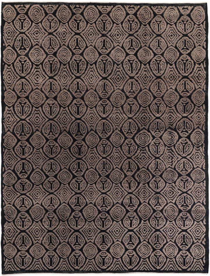 Detail image of 9' 5 x 12' 2 Hand Knotted Darya Wool Rug