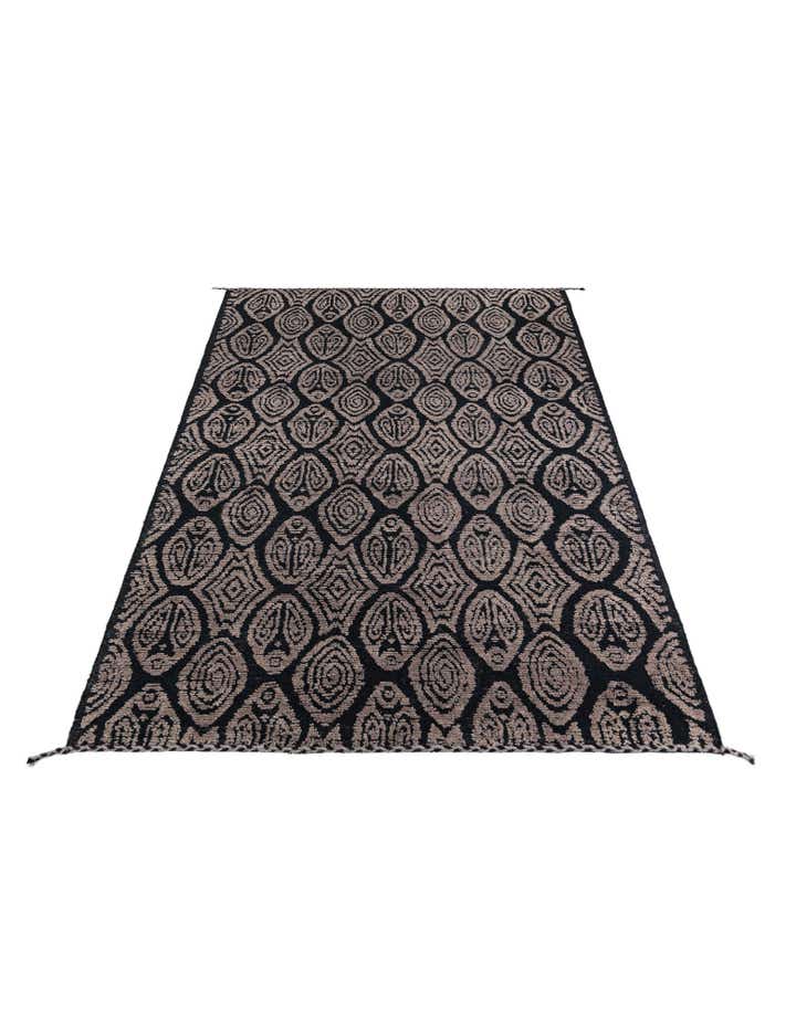 6' 5 x 9' 4 Hand Knotted Darya Wool Rug