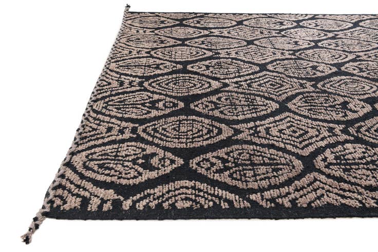 Detail image of 6' 5 x 9' 4 Hand Knotted Darya Wool Rug