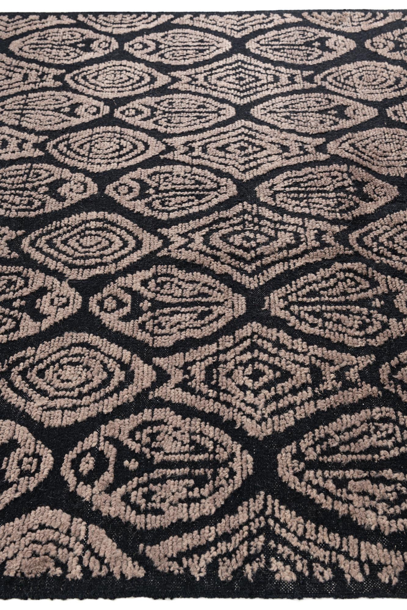 6' 5 x 9' 4 Hand Knotted Darya Wool Rug