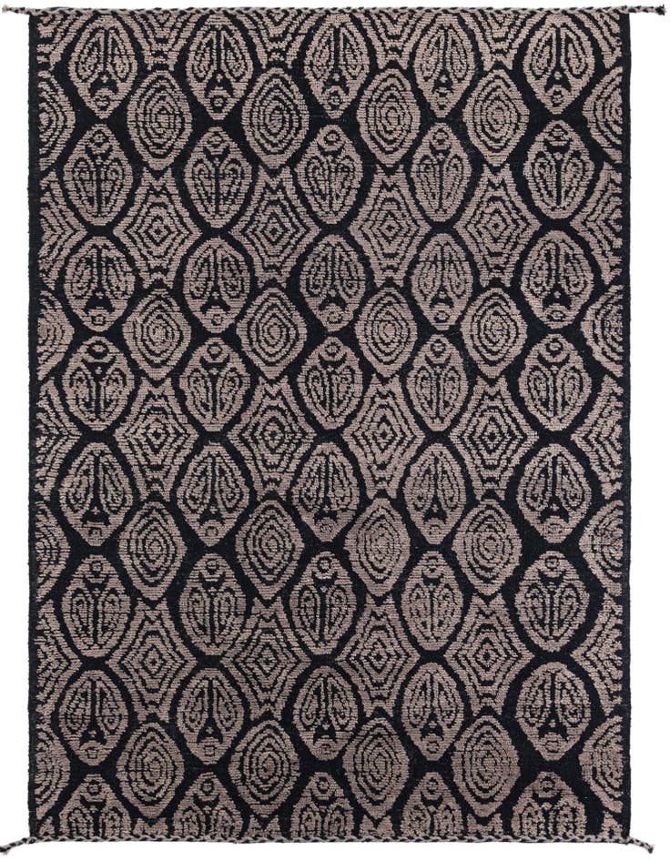 Detail image of 6' 5 x 9' 4 Hand Knotted Darya Wool Rug