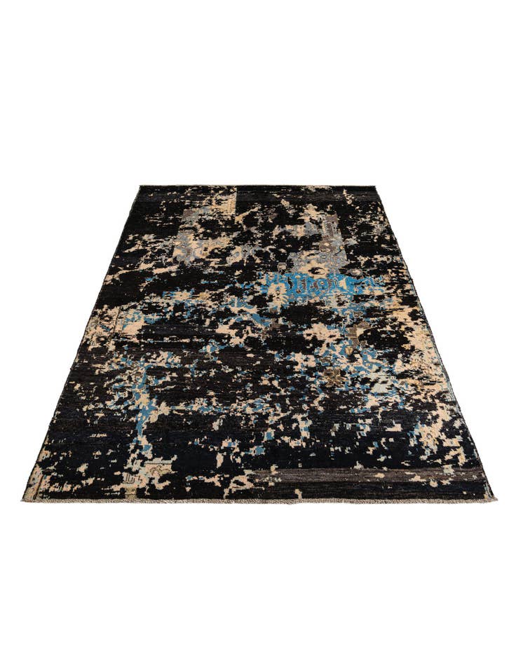 Detail image of 10' 2 x 14' 1  Hand Knotted Darya Wool Rug