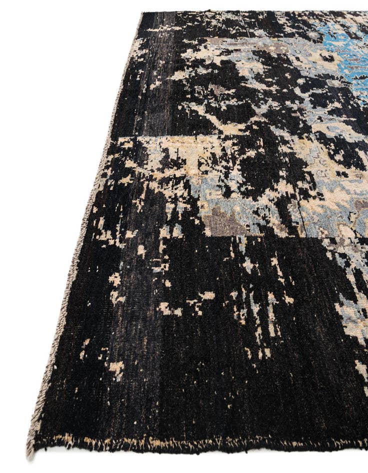 Detail image of 10' 2 x 14' 1  Hand Knotted Darya Wool Rug