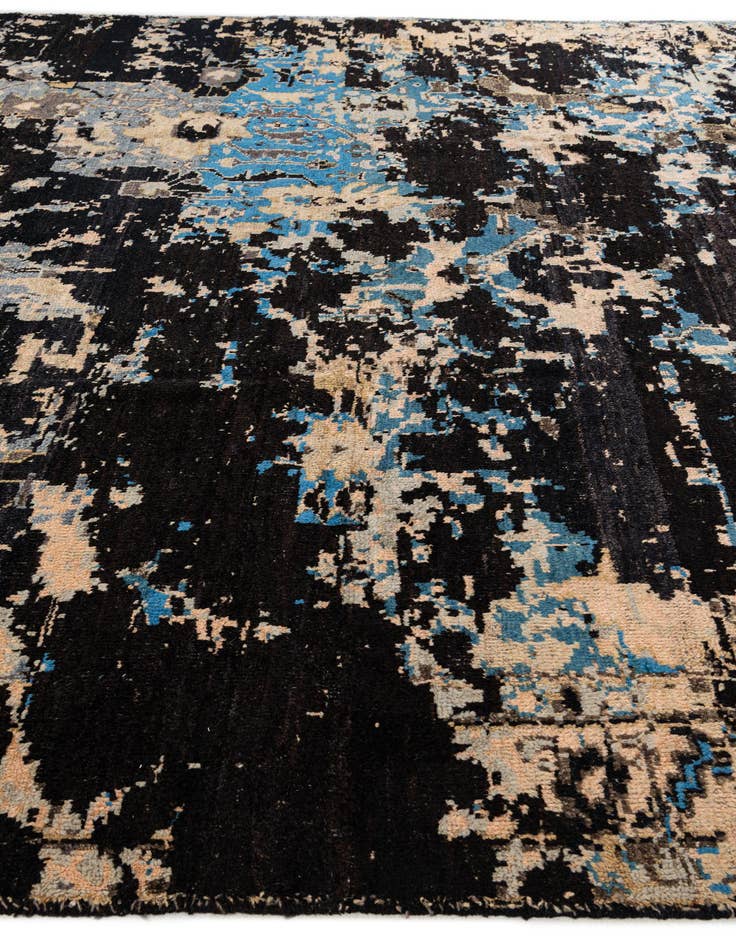 Detail image of 10' 2 x 14' 1  Hand Knotted Darya Wool Rug