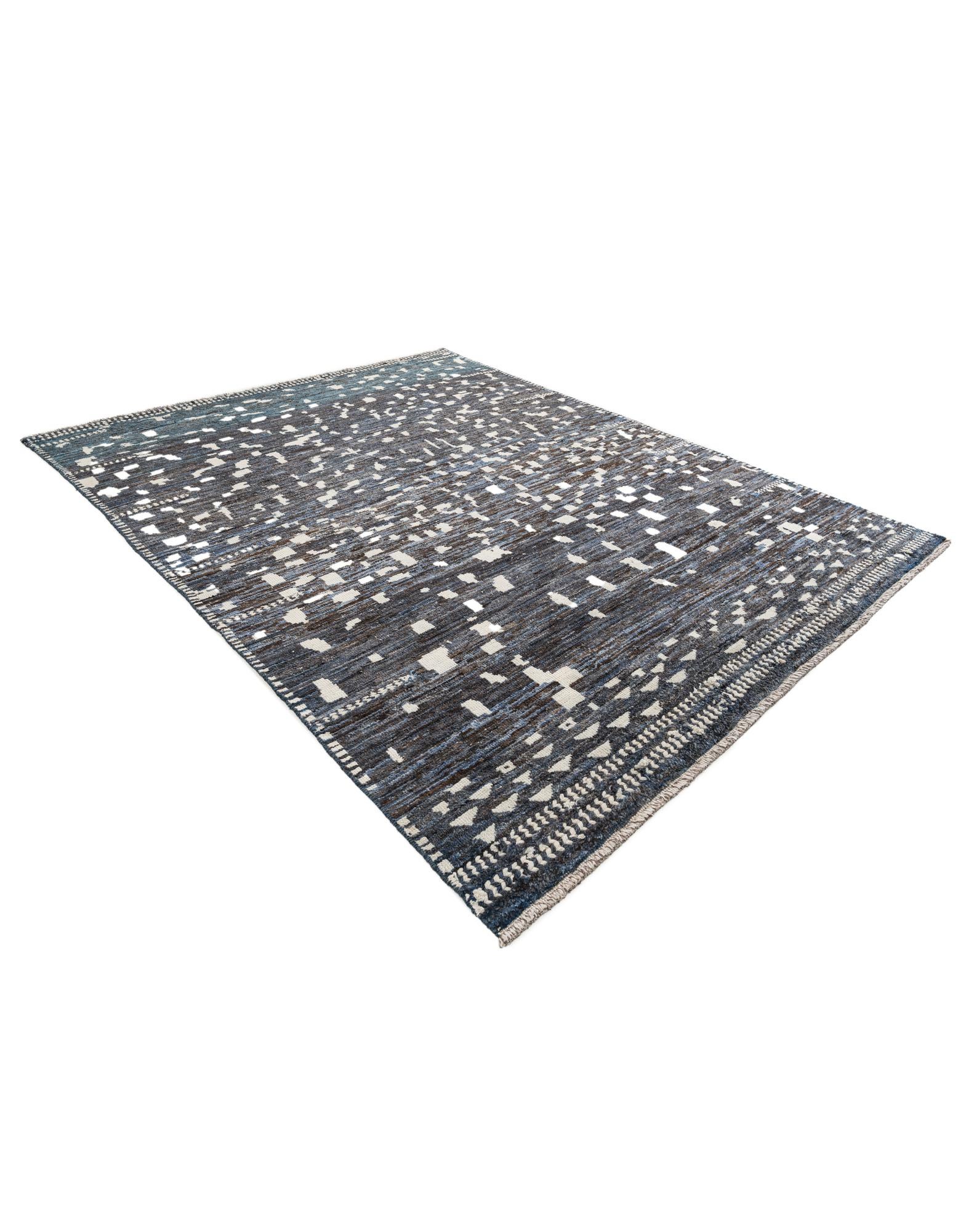 7' 9 x 9' 9 Hand Knotted Darya Wool Rug