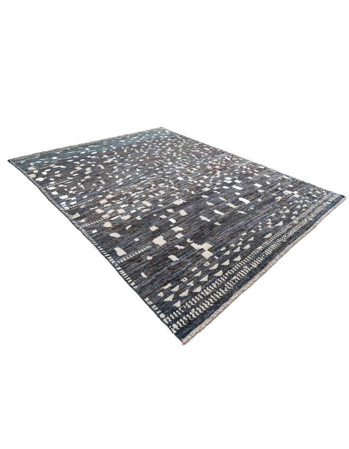 7' 9 x 9' 9 Hand Knotted Darya Wool Rug