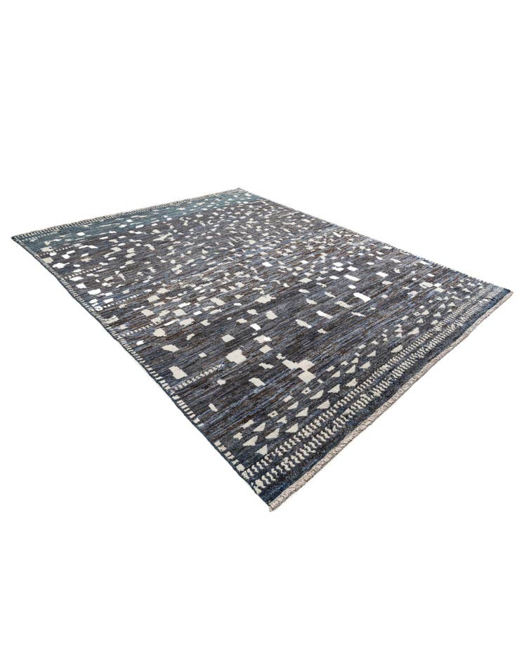 Detail image of 7' 9 x 9' 9 Hand Knotted Darya Wool Rug