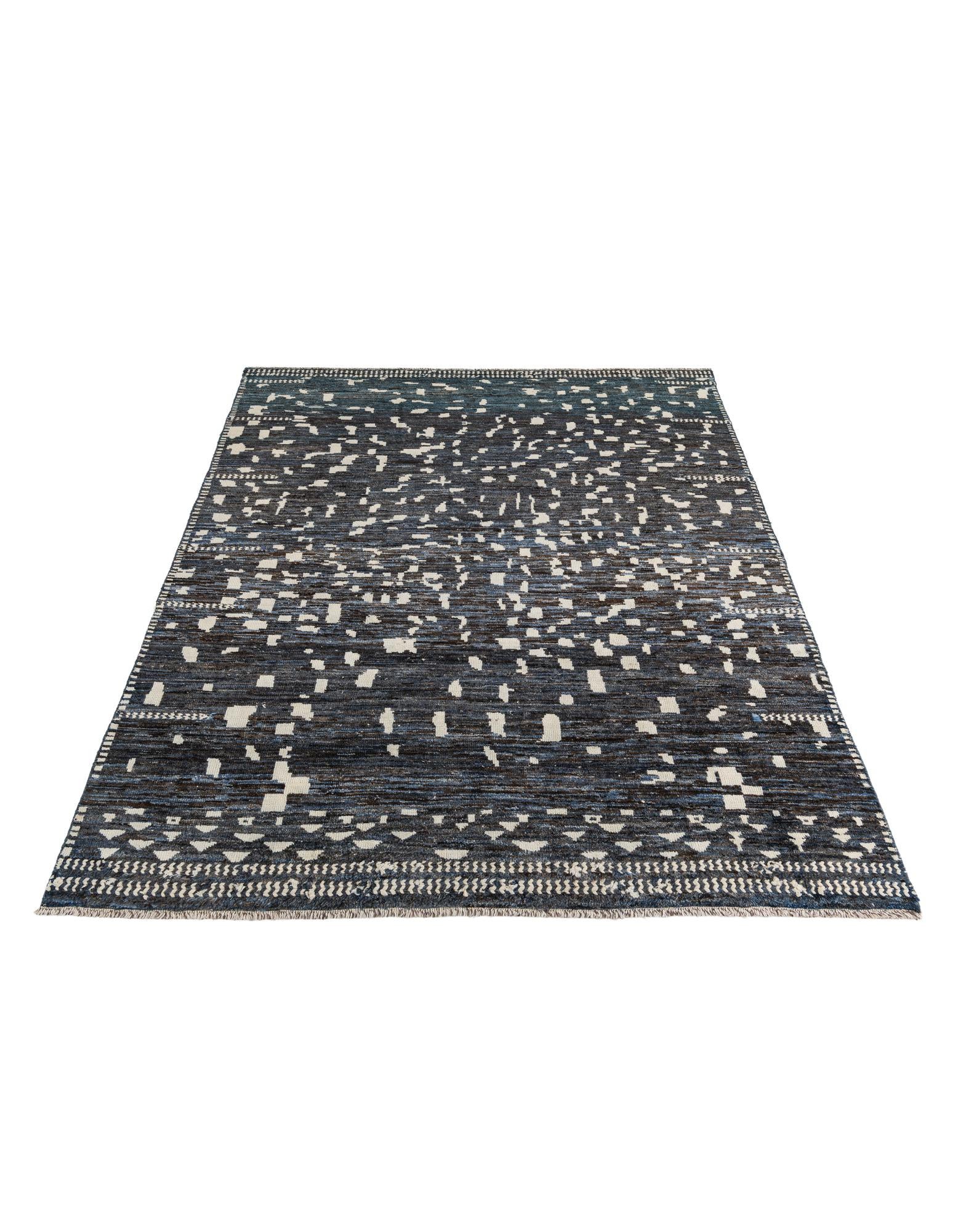 7' 9 x 9' 9 Hand Knotted Darya Wool Rug