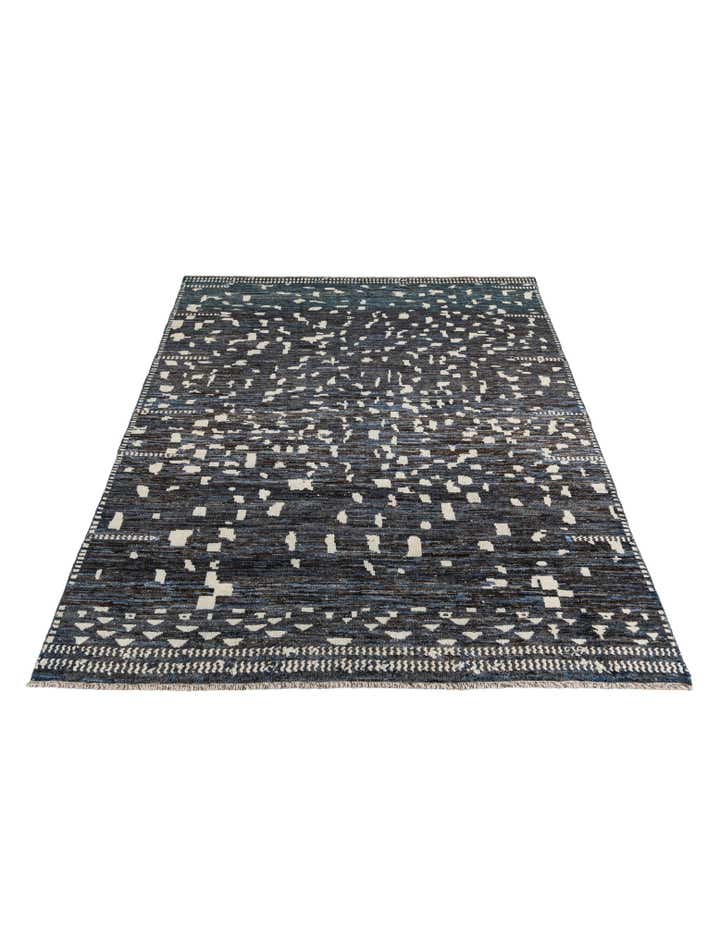 7' 9 x 9' 9 Hand Knotted Darya Wool Rug