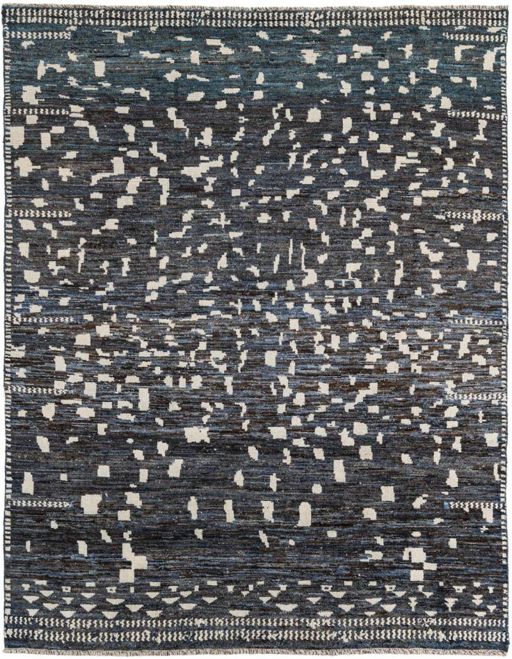 Detail image of 7' 9 x 9' 9 Hand Knotted Darya Wool Rug