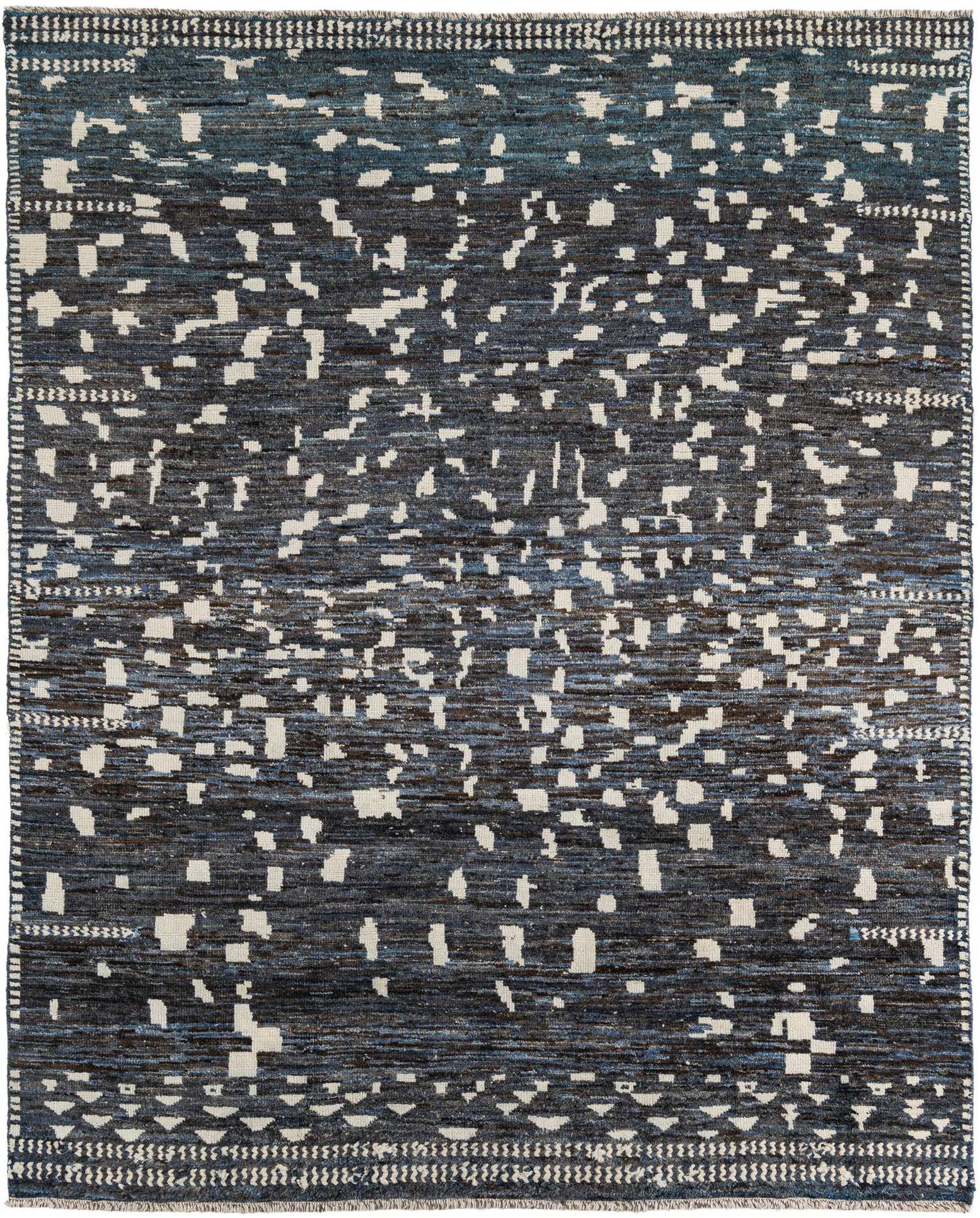 7' 9 x 9' 9 Hand Knotted Darya Wool Rug