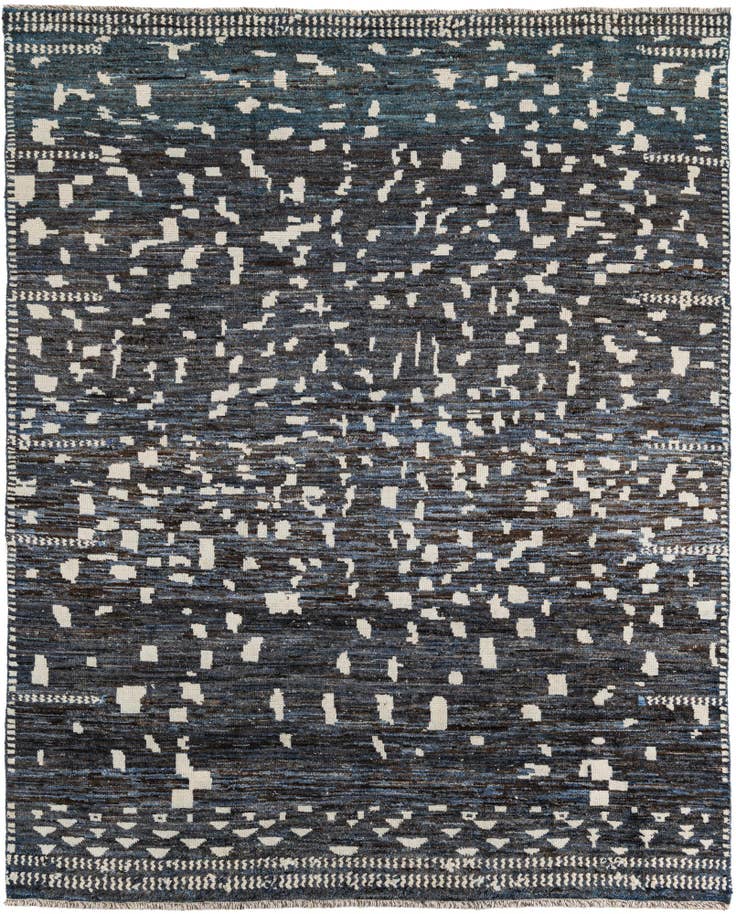 Detail image of 7' 9 x 9' 9 Hand Knotted Darya Wool Rug