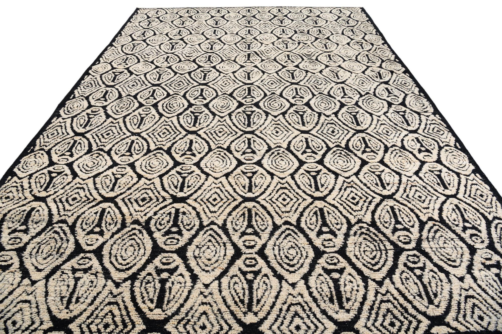9' x 12' 2 Hand Knotted Darya Wool Rug
