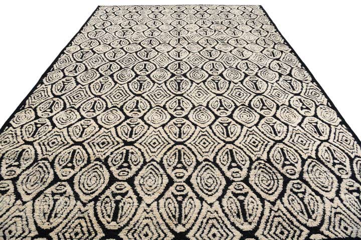 9' x 12' 2 Hand Knotted Darya Wool Rug