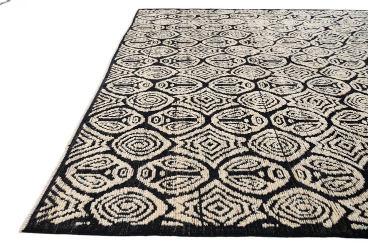 Detail image of 9' x 12' 2 Hand Knotted Darya Wool Rug