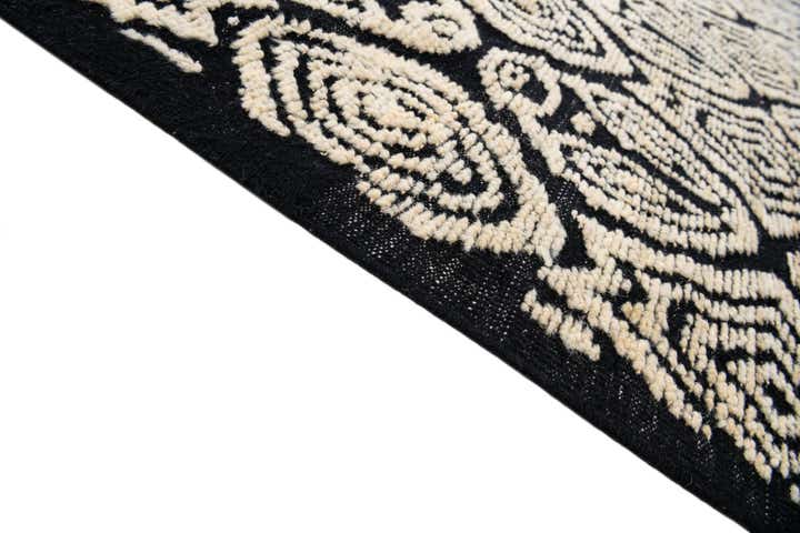 9' x 12' 2 Hand Knotted Darya Wool Rug