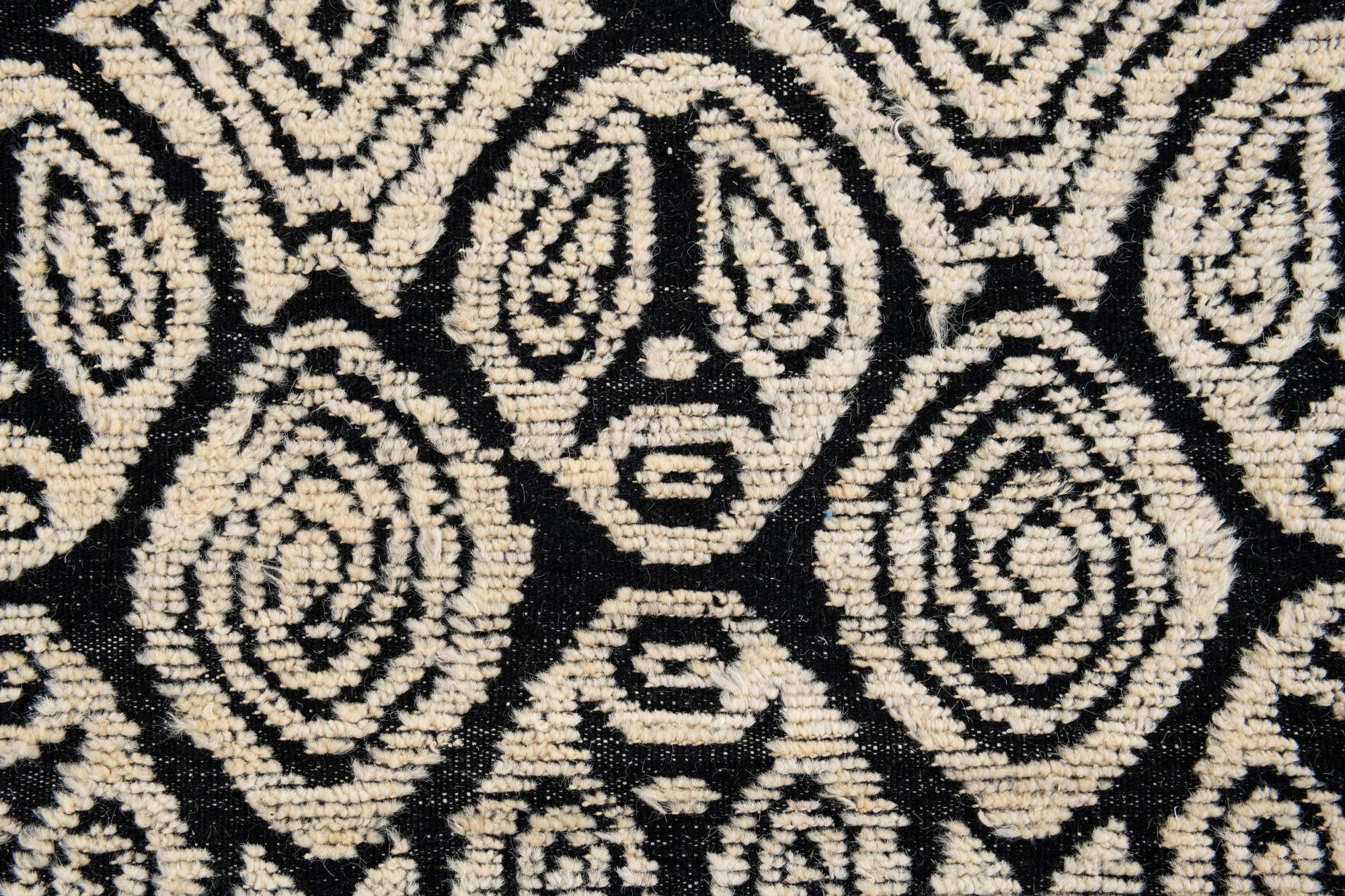 9' x 12' 2 Hand Knotted Darya Wool Rug