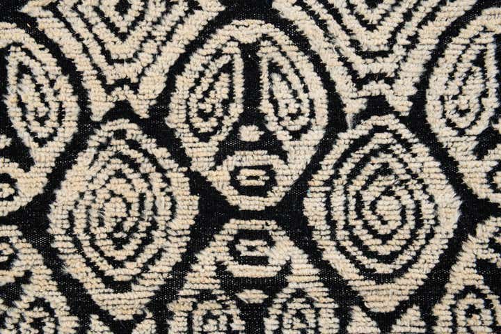9' x 12' 2 Hand Knotted Darya Wool Rug