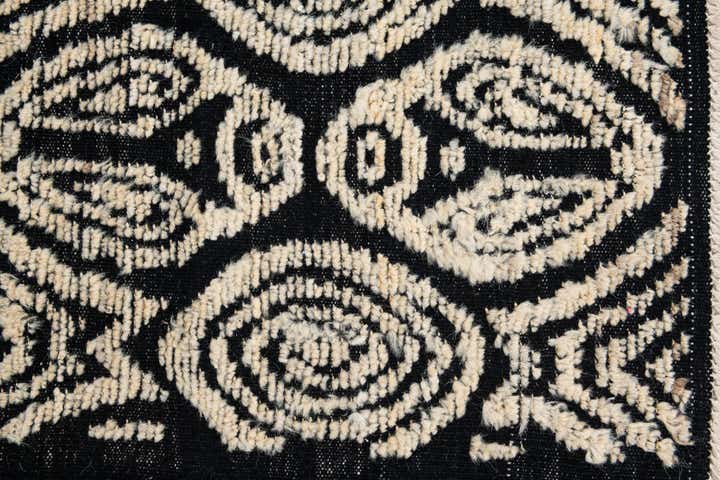 9' x 12' 2 Hand Knotted Darya Wool Rug