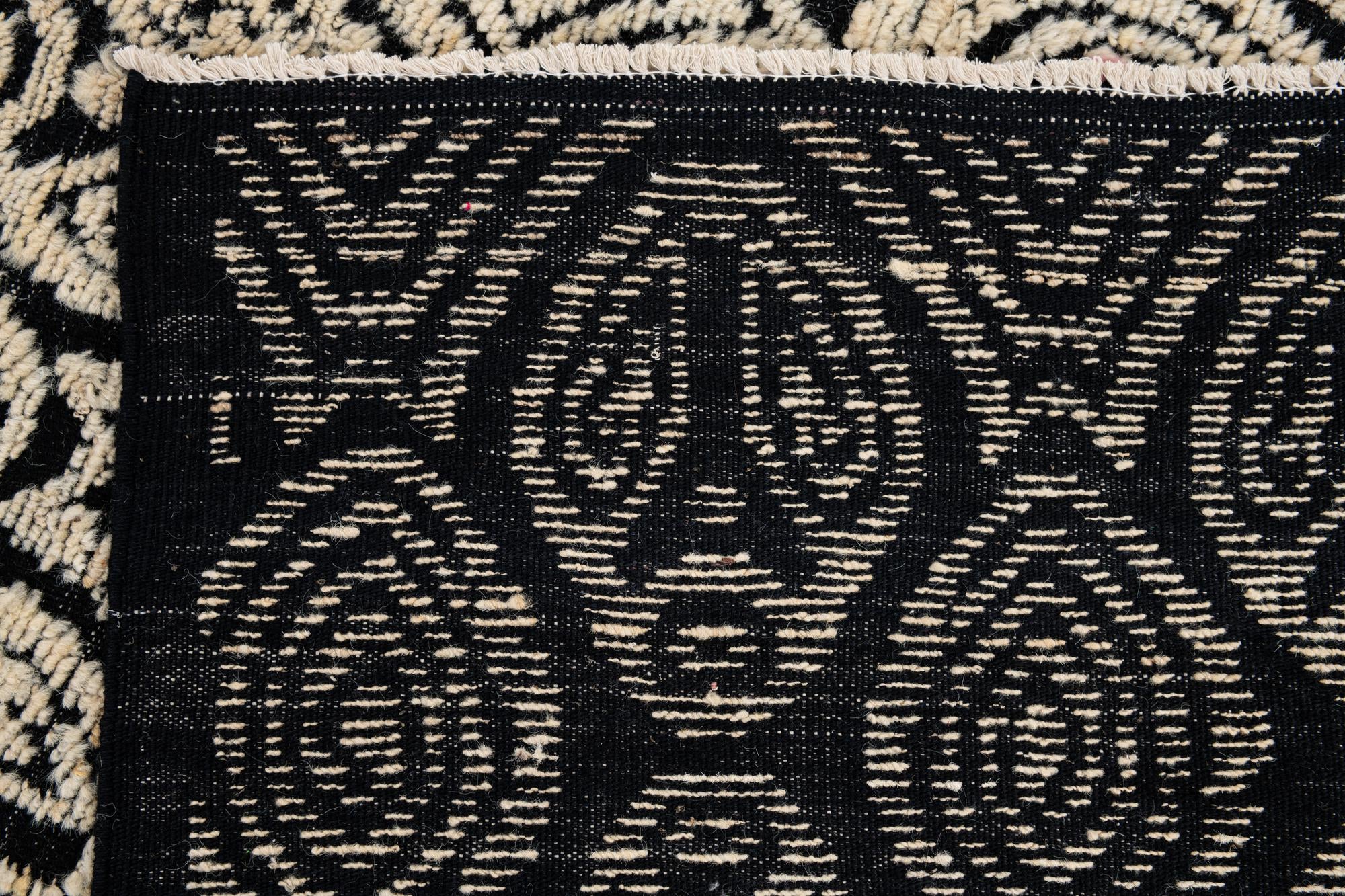 9' x 12' 2 Hand Knotted Darya Wool Rug