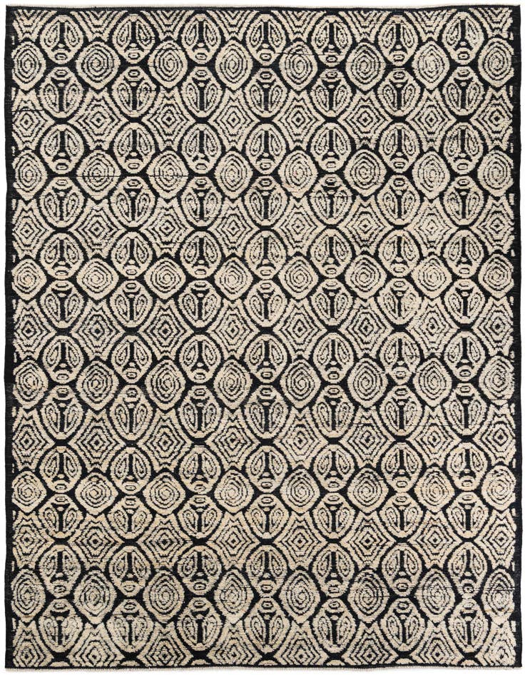 Detail image of 9' x 12' 2 Hand Knotted Darya Wool Rug