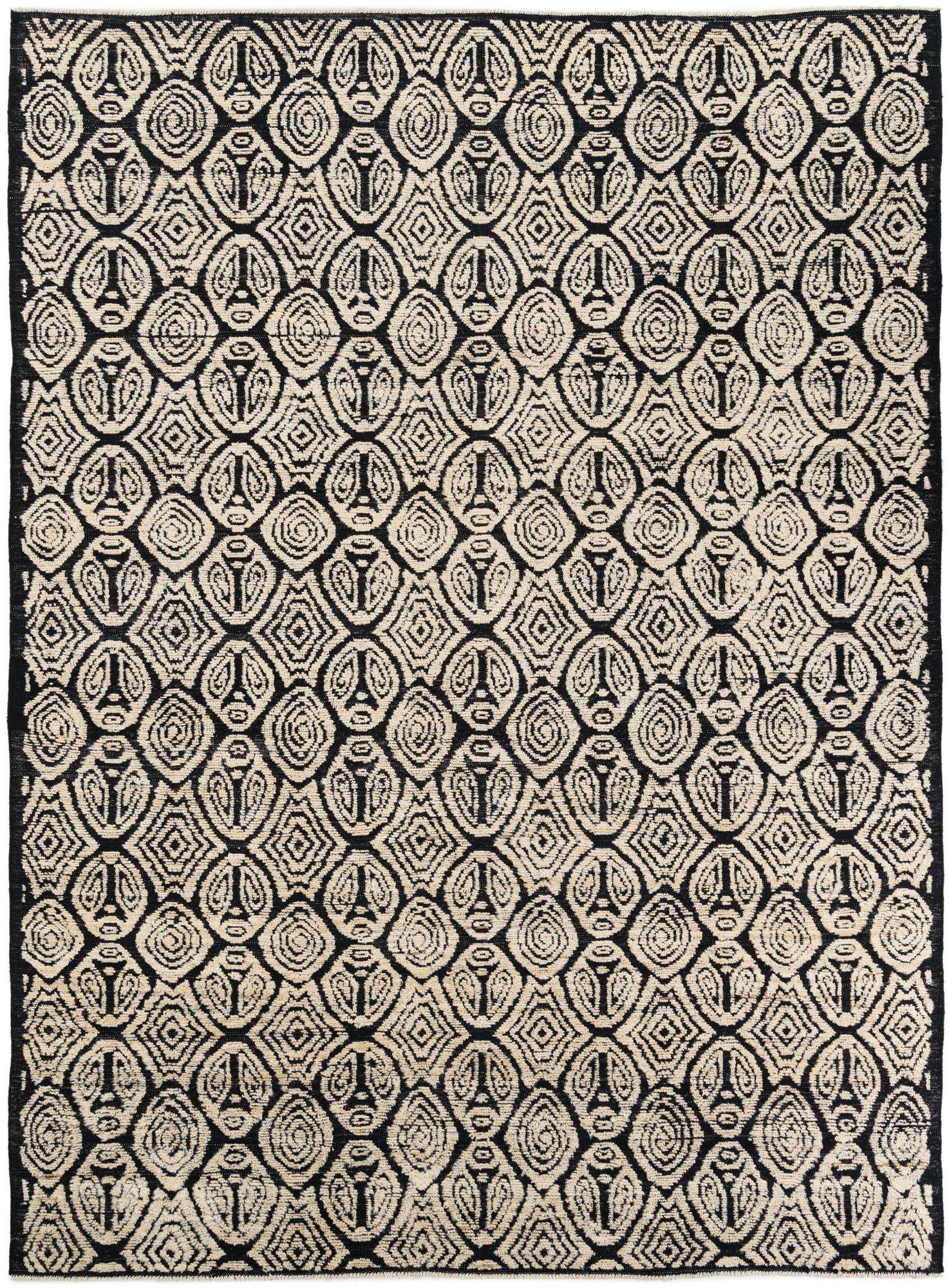 9' x 12' 2 Hand Knotted Darya Wool Rug