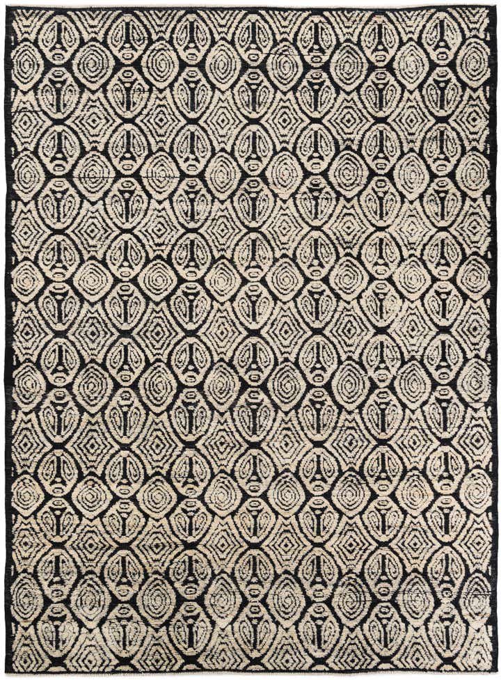 9' x 12' 2 Hand Knotted Darya Wool Rug