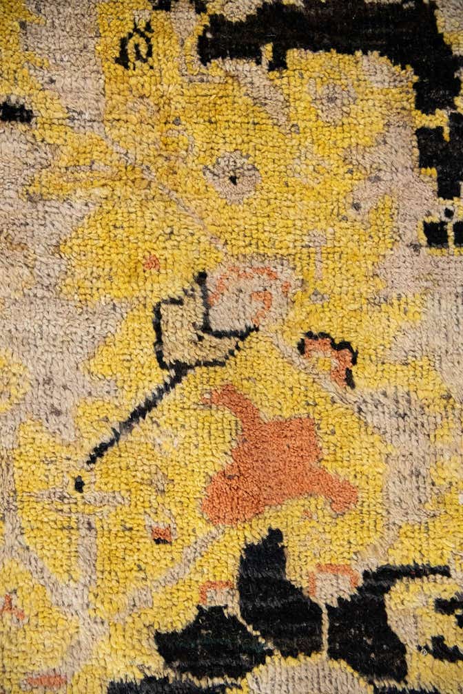 12' 7 x 15' 3 Hand Knotted Darya Wool Rug