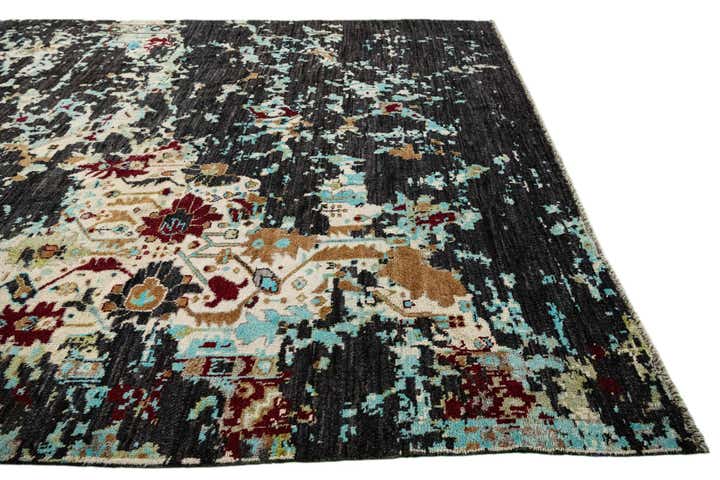 11' x 14' 2 Hand Knotted Darya Wool Rug