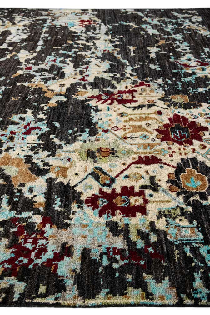 11' x 14' 2 Hand Knotted Darya Wool Rug