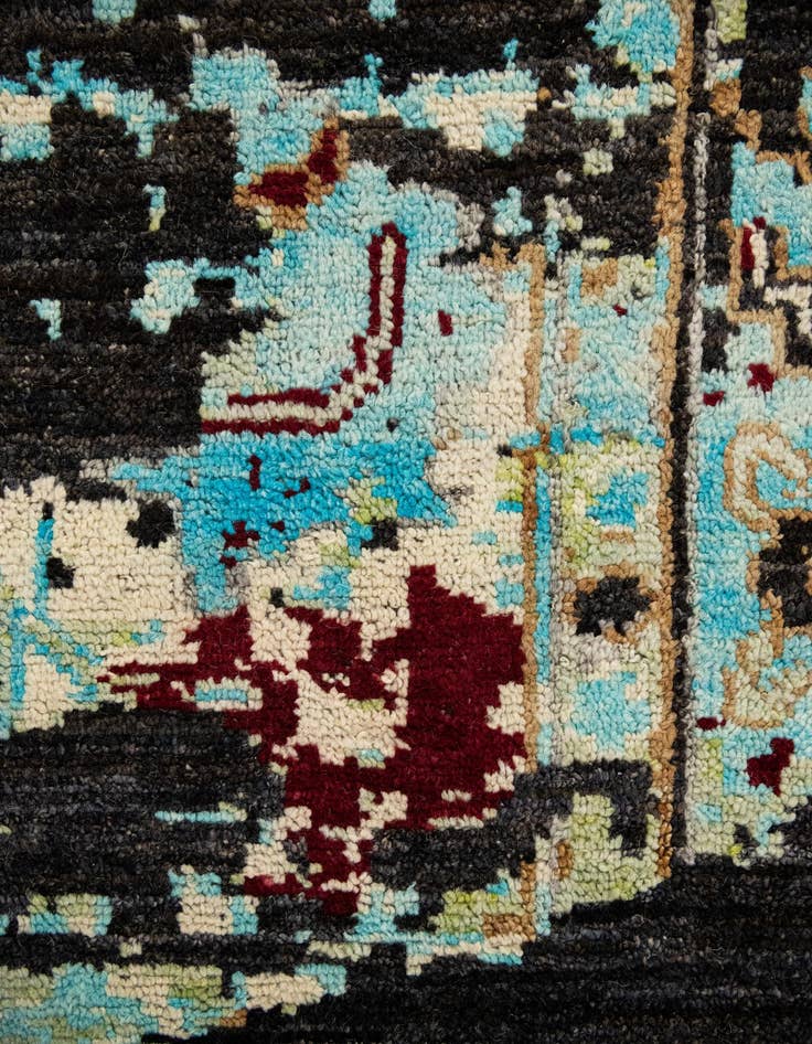 Detail image of 11' x 14' 2  Hand Knotted Darya Wool Rug