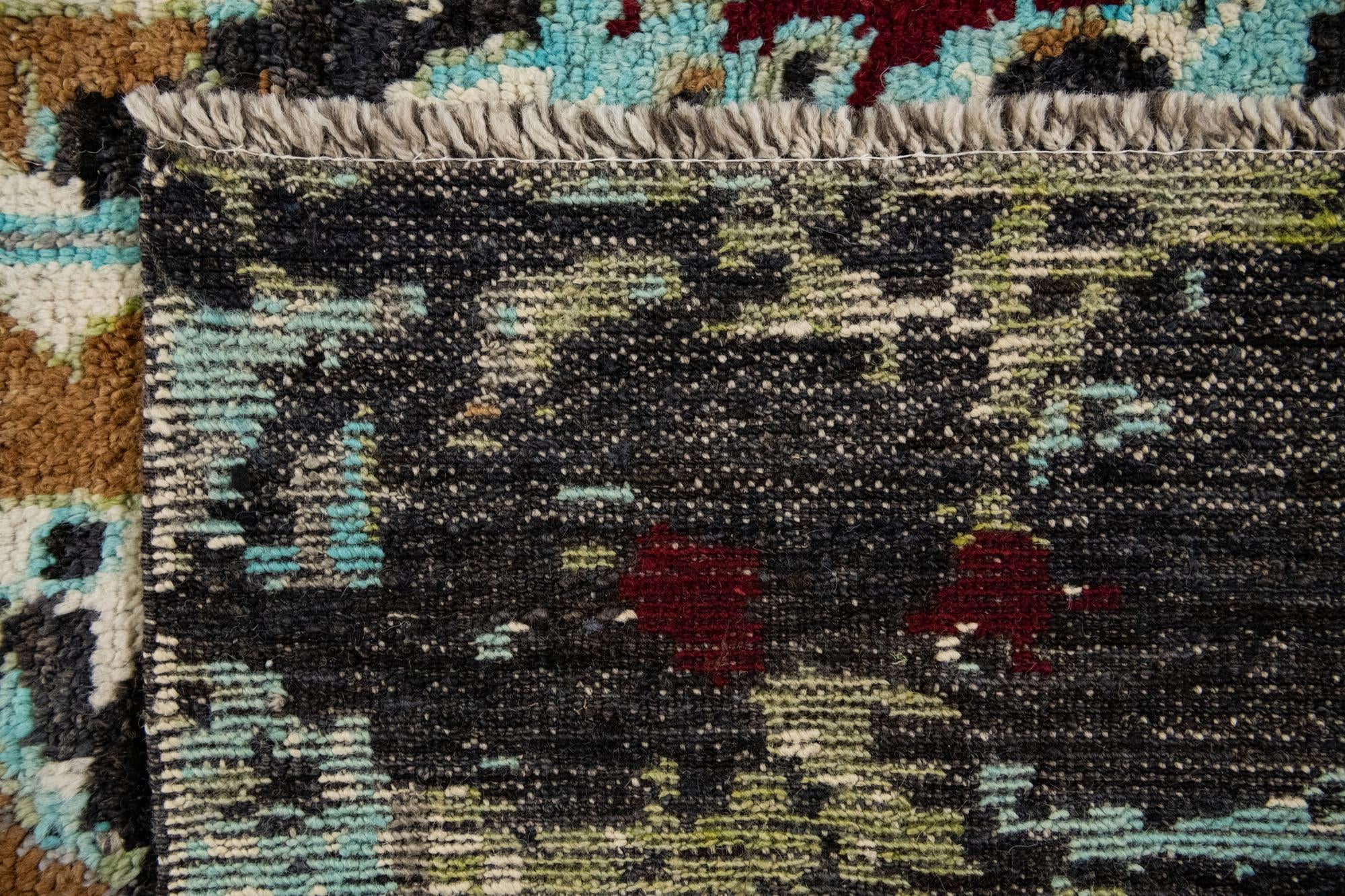 11' x 14' 2 Hand Knotted Darya Wool Rug